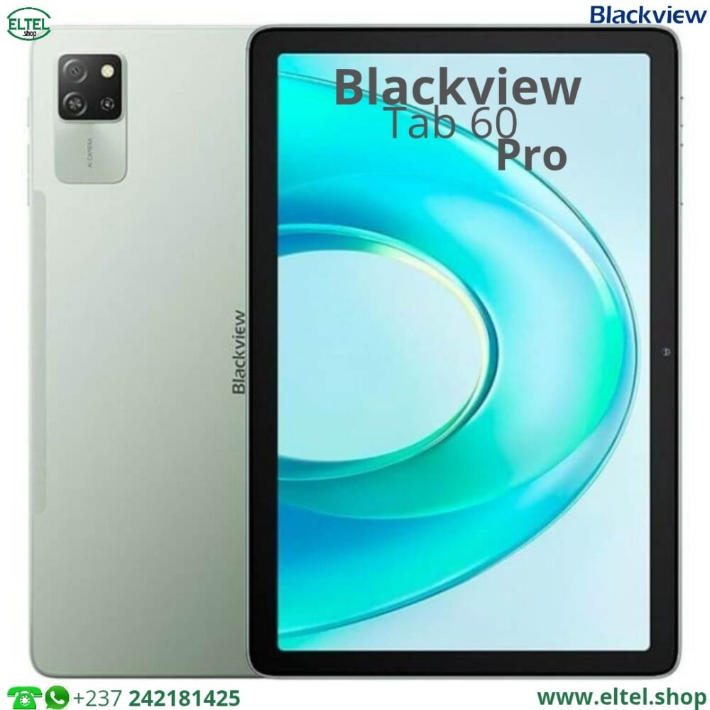 Blackview Tab 60 Pro - 10.1 Pouces - 256GB/4GB - 13MP/8MP - 7700mAh - Garantie 12 Mois (neuf)