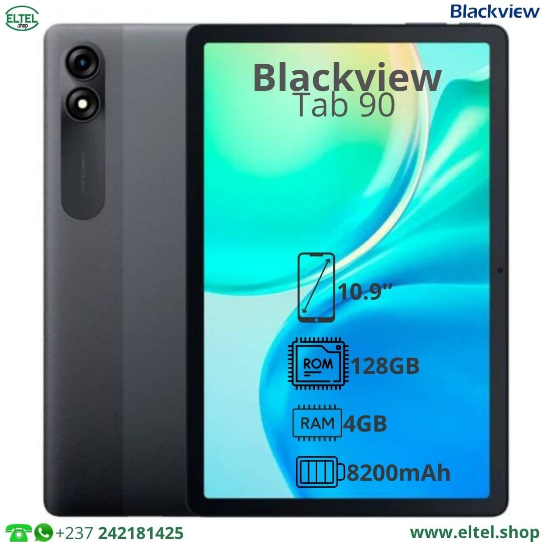 Blackview Tab 90 Wifi - 10.9 Pouces - 128GB/4GB - 13MP/8MP - 8200mAh - Garantie 12 Mois (neuf)