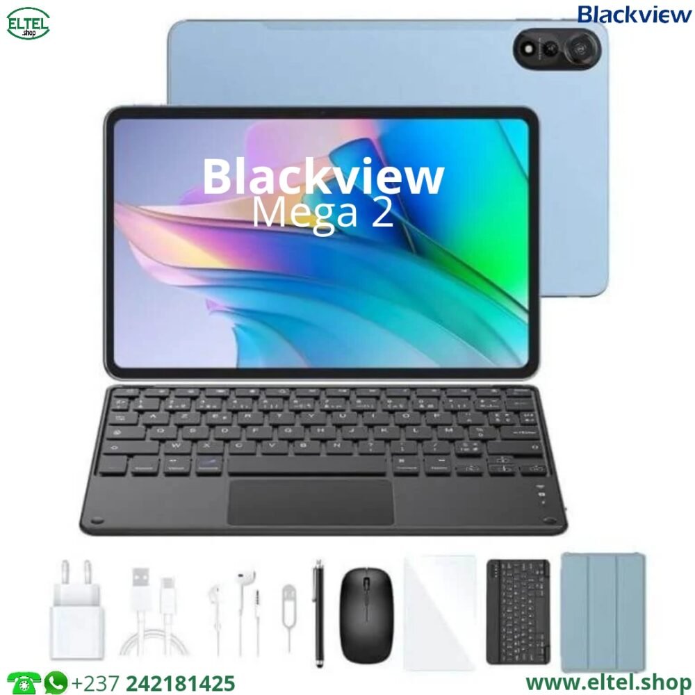 Blackview Mega 2 - 12 Pouces - 256GB/8GB - 16MP/8MP - 9000mAh - Garantie 12 Mois (neuf)