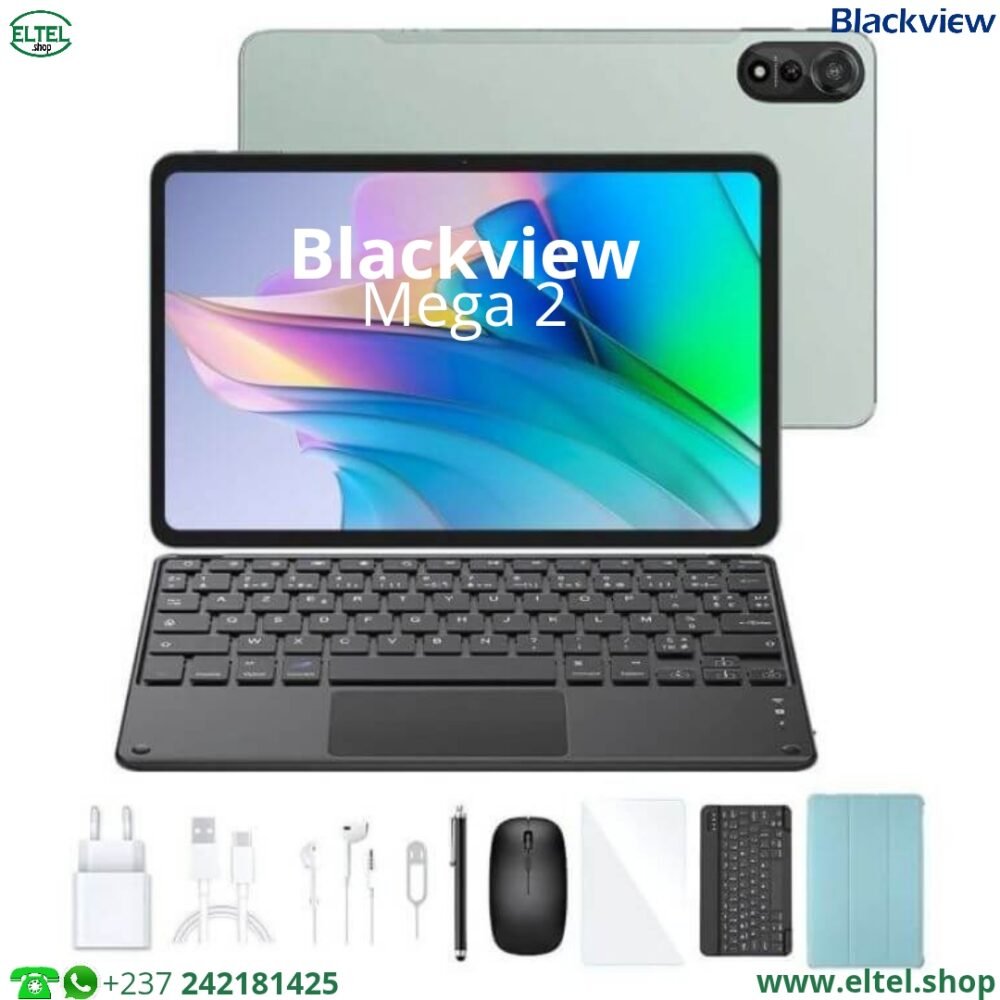 Blackview Mega 2 - 12 Pouces - 256GB/8GB - 16MP/8MP - 9000mAh - Garantie 12 Mois (neuf)