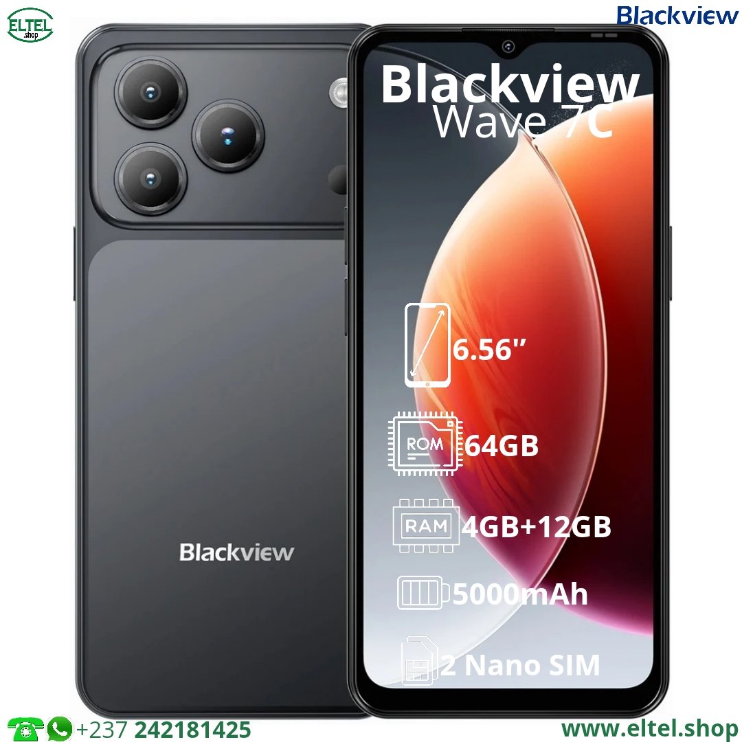 Blvw wave 7c nr 64.4 Blackview Wave 7C - 64GB/4GB - 13MP/8MP - 5000mAh - Garantie 12 Mois (neuf)