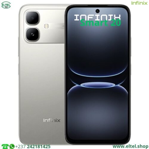 Infinix Smart 20 - 64GB/4GB - 2sim - 8MP+2MP/8MP - 5200mAh - garantie 12 mois (neuf)