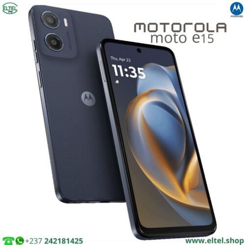 Motorola Moto E15 - 64GB/2GB - 32MP/8MP - 5200mAh - Garantie 12 Mois (neuf)