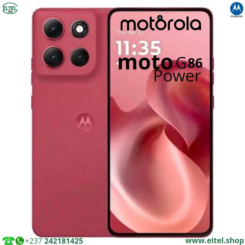 Motorola Moto G86 Power - 512GB/8GB - 50MP+8MP/32MP - 6720mAh - Garantie 12 Mois (neuf)
