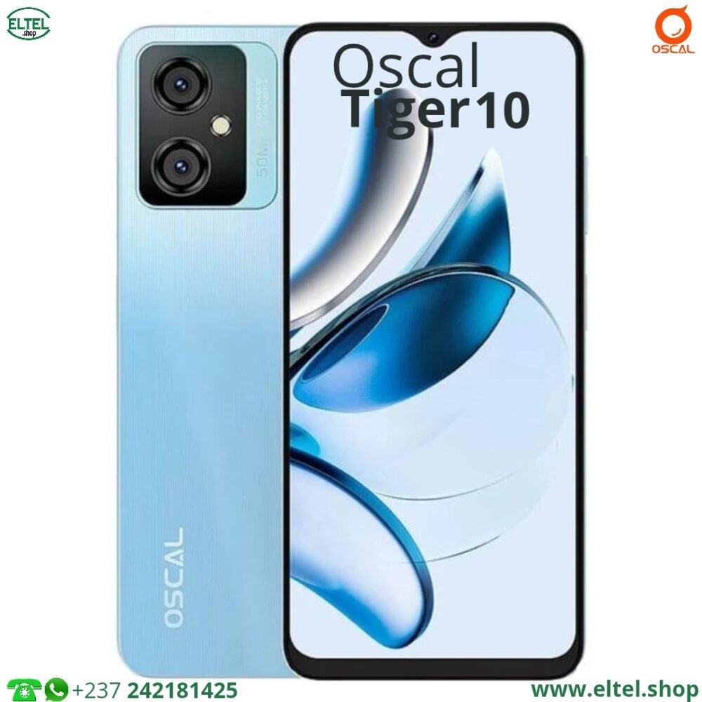 Oscal Tiger 10 - 256GB/8GB - 50MP/8MP - 5180mAh - Garantie 12 Mois (neuf)