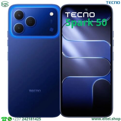 Tecno Spark 50 - 256GB/4GB - 50MP+2MP/8MP - 7000mAh - garantie 13 mois (neuf)