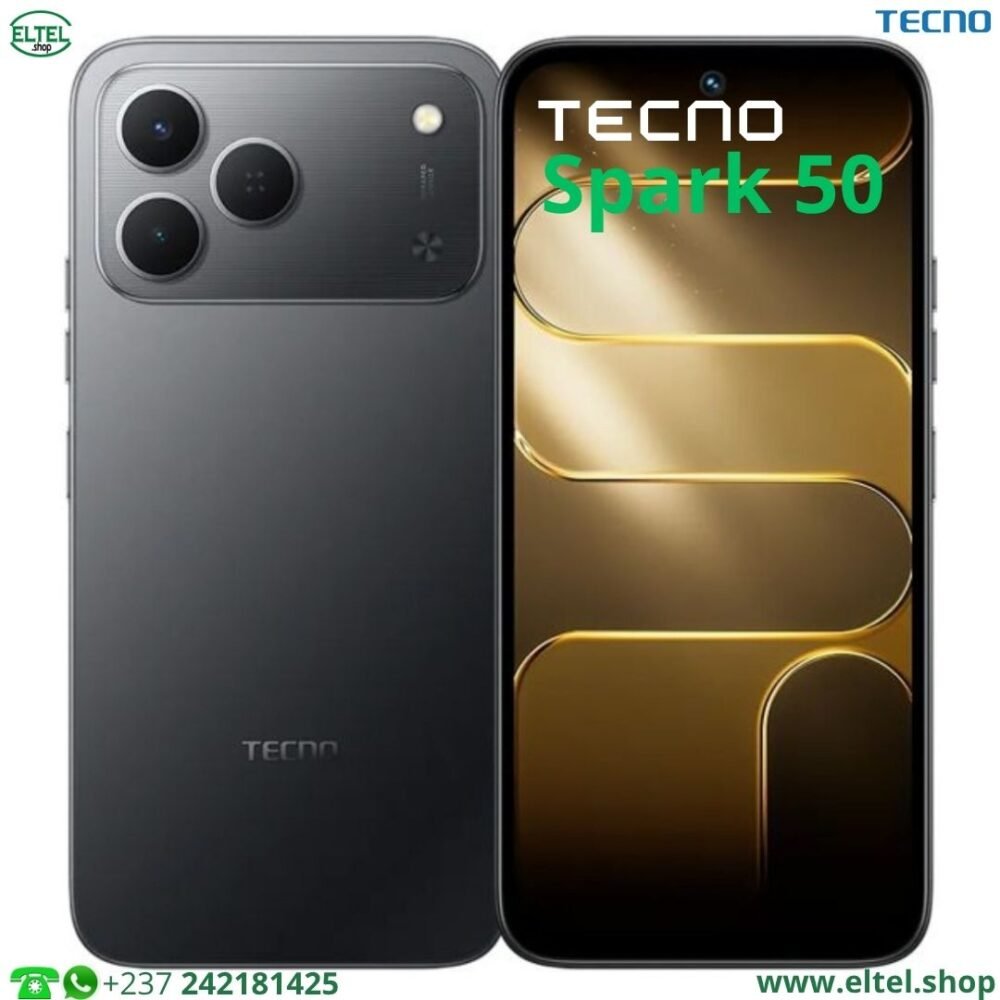 Tecno Spark 50 - 256GB/4GB - 50MP+2MP/8MP - 7000mAh - garantie 13 mois (neuf)