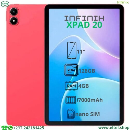 Infinix XPAD 20 - 11 pouces - 128GB/4GB - 7000mAh - garantie 12 mois (neuf)