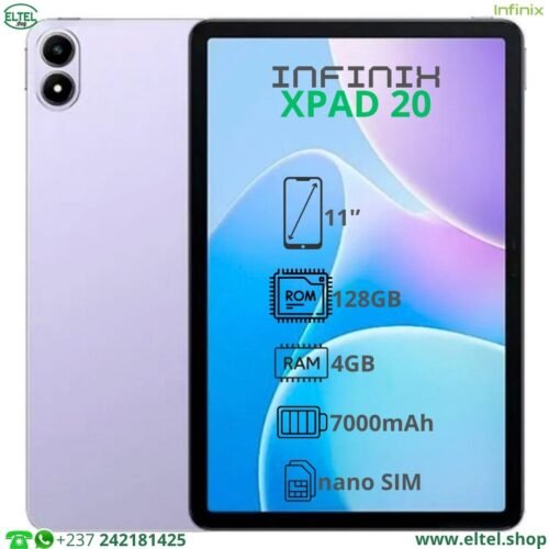Infinix XPAD 20 - 11 pouces - 128GB/4GB - 7000mAh - garantie 12 mois (neuf)