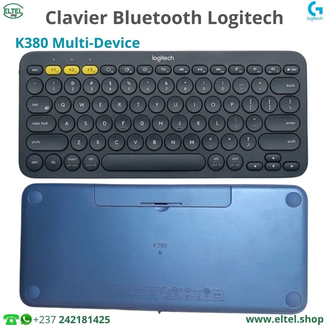 Logitec k380 01 Clavier Logitech K380 Multi-Device - Multiplateforme - sans fil - bluetooth - garantie 12 mois