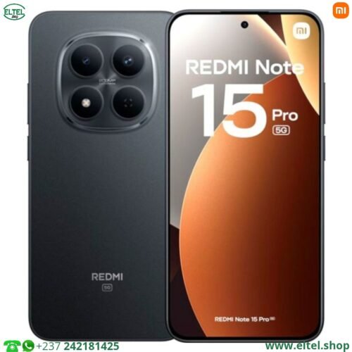 Redmi Note 15 Pro 5G Global - 512GB/12GB - 200MP+8MP/20MP - 6580mAh - Garantie 12 mois (neuf)