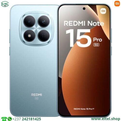 Redmi Note 15 Pro 5G Global - 256GB/8GB - 200MP+8MP/20MP - 6580mAh - Garantie 12 mois (neuf)