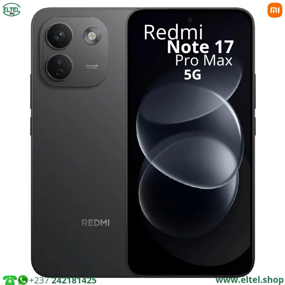 Redmi Note 17 Pro Max 5G - 512GB/8GB - 50MP+8MP/32MP - 10000mAh - Garantie 12 mois (neuf)